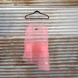 Sheer Pink Free Press Dress
